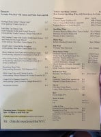 ChikaLicious menu