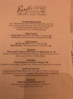 Emeril's New Orleans Fish House menu