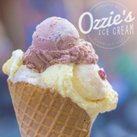 Ozzie's Ice-cream Shop food