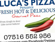 Luca's Pizza Pz food