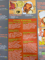 Crazy Falafel Granada Hills menu