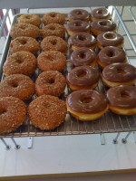 Mr. Blue Donuts food