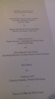 Patrick Guilbaud menu