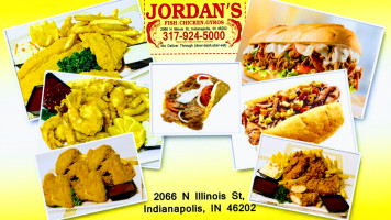 Jordan's Fish Chicken Gyros food