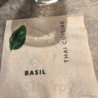 Basil menu