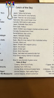 Koo Sushi Inner Sunset menu