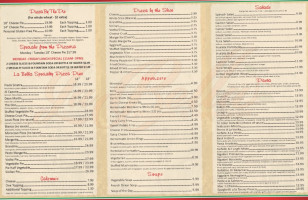 Labella Pizzeria And menu