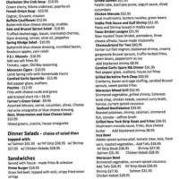 Morgan Co. Glens Falls menu