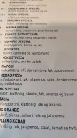 Lillehammer Pizzeria Og menu