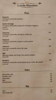 Lunde Slusekro menu