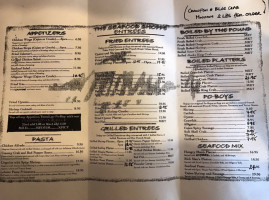 Jenivi's Seafood Shoppe menu