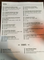 Richmond Republic Draught House menu