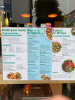 Freshii menu