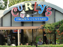 Curly's Frozen Custard inside