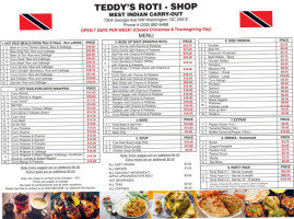Teddy's Roti Shop food