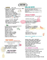 Tokyo Hamburg menu