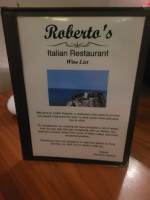 Roberto's Italian inside