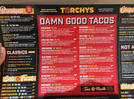 Torchy's Tacos menu