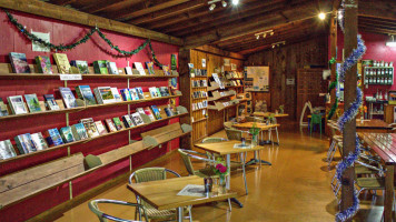 Golden Orb Bookshop Cafe inside
