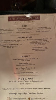 Shakespeare menu