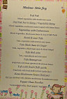 Krayaharn menu