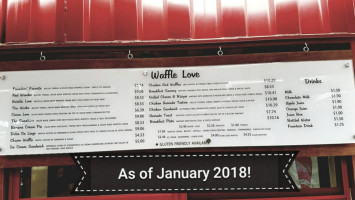 Waffle Love Long Beach inside
