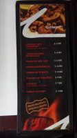 Lenos y Parrilla menu