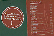 Pizzeria La Oca menu
