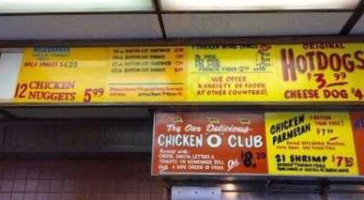 Original Hot Dog Shop menu