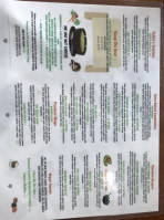 Subia's Organic Cafe And Market menu