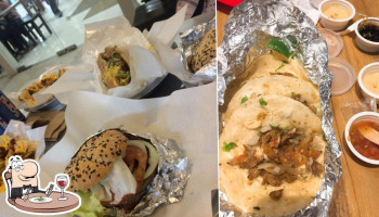 Armynavy Burger Burrito food