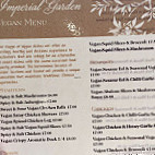 Imperial Garden menu