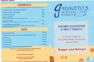 Gadaleto's Seafood Market inside