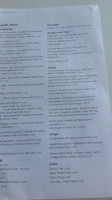 Carisbrooke Cafe menu