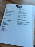 Cubby's menu