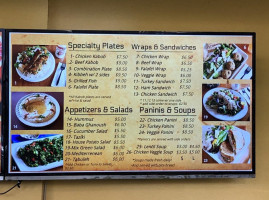 Bob's Cafe Catering menu