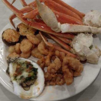 Fish Bones And Seafood Buffet food
