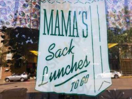 Mamas Sack Lunches outside