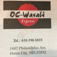 O.C. Wasabi food