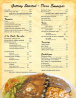 La Puente Centerville menu