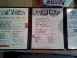 Country's Barbecue menu