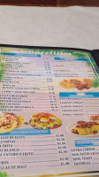 Los Barrilitos menu