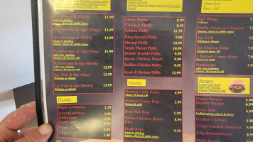 Philly King Xpress Llc menu
