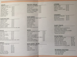 Smokems Bbq menu