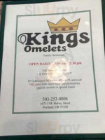 Kings Omelets food