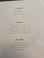 Zazpi Bar-restaurante menu