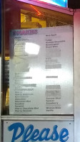 Susie's Drive-in menu