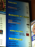 Hawaiian Grill Express menu