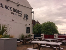 The Black Horse inside