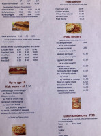 D' Marie's Pizza menu